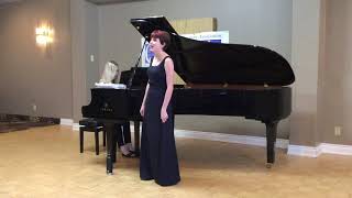 Alexis Bateman 2019 Provincial Vocal Competition winner [upl. by Schlessinger]