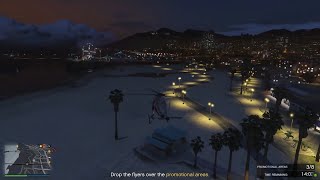 Flying High To Flylo FM RELAXING Nightclub Promo Mission  GTA V Online [upl. by Henghold]