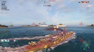 World of Warships Clan Battle Season 27 “Asp” 4FUN vs OBAN [upl. by Kela]