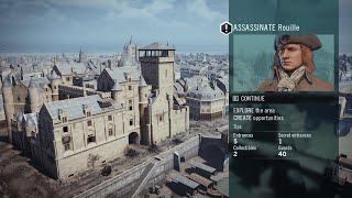 Assassinate Rouille  Assassins Creed Unity  NO COMMENTRY  Gameplay [upl. by Roosnam]