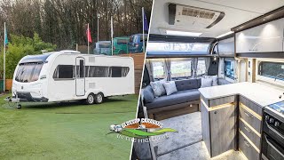 Coachman Lusso II 2022 Caravan Model  360 Exterior Demonstration Video [upl. by Ggerk]