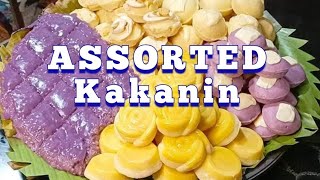 ASSORTED KAKANIN NEGOSYO TRENDING NGAYON malagkit lecheflanrecipe food food viralvideo recipe [upl. by Ardua610]