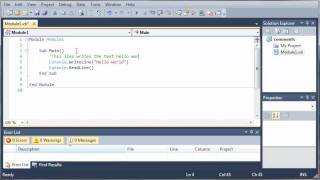 Visual Basic Tutorial  6  Comments And Whitespace [upl. by Anaeco]