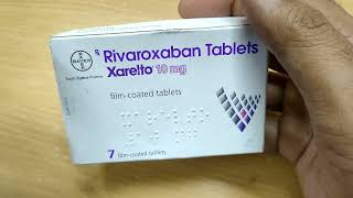 Rivaroxaban Tablet 10mg Xarelto 10mg Tablet ।। Unique Medicine [upl. by Blankenship]