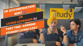 Living Expenses in UK 🇬🇧  International Student Expenses  My Monthly Expenses in Uk 🇬🇧 [upl. by Azzil]