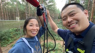 Go Ape Crawley Treetop Challenge [upl. by Cadal422]