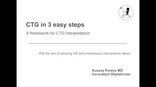 CTG in 3 Easy Steps A framework for CTG interpretation [upl. by Ardnaik]