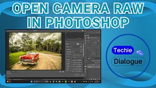 How to Open Camera Raw in Photoshop [upl. by Schiff]