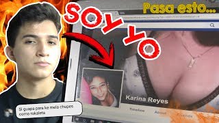 ME HICE PASAR POR MUJER EN INTERNET 😨  VlogsPaper [upl. by Barimah]