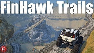 SpinTires MudRunner NEW MAP FinHawk Trails [upl. by Humble]