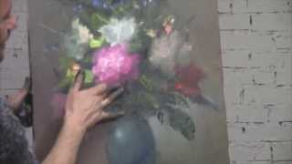 FREE Full video quotseminar flowersquot painter Igor Sakharov [upl. by Stephenson]