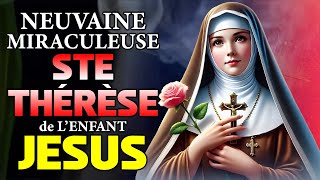 🌹 NEUVAINE MIRACULEUSE à SAINTE THÉRÈSE de L’ENFANT JÉSUS et de LA SAINTE FACE 🌹 [upl. by Gone601]