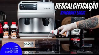 DESCALCIFICAÇÃO DA CAFETEIRA SYNCRONY LOGIC GAGGIA [upl. by Healy240]