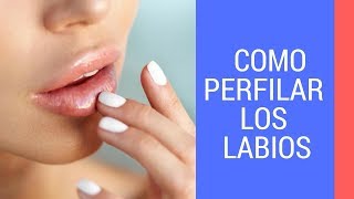 Perfilamiento y proyeccion de labios  Rejuvenecete® [upl. by Orelee515]