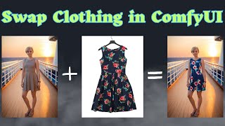 ComfyUI Clothing Swapping IPAdapter V2  FaceDetailer DeepFashion [upl. by Kemble]