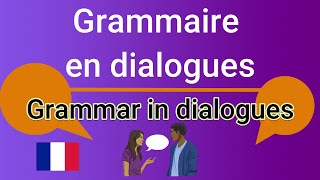 Français  Grammaire en dialogues  French Grammar in dialogues and conversation [upl. by Ahsikcin298]