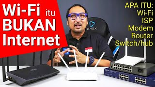 Apa Itu WiFi Router ISP LAN Switch dan Access Point Dalam Penjelasan Versi Sederhana [upl. by Asyen634]