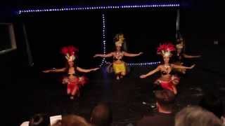 Tahitian Dance with Leolani [upl. by Nylyrehc]