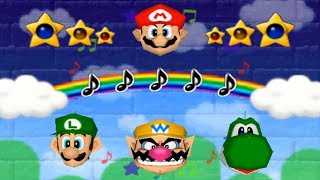 Mario Party 2  All 1vs3 Minigames [upl. by Ecinev]