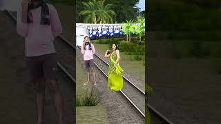 kabootari 😂 train viral video girl dancing trendingshortsfeedgirlshortsyoutubeshorts [upl. by Jeritah]