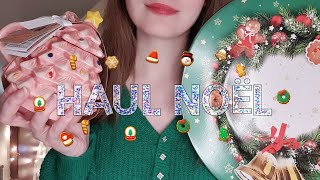 ASMR  HAUL ACTION amp PRIMARK Cest Noël🎅 [upl. by Lirret]