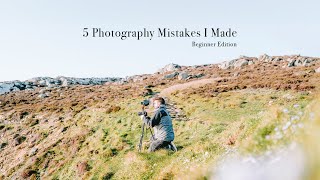 5 Mistakes Every New Photographer Makes I Did Too [upl. by Asoral]