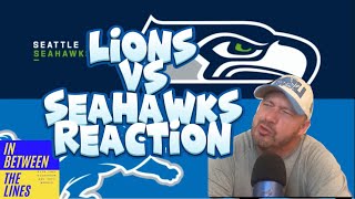 Detroit Lions vs Seattle Seahawks ReactionReview [upl. by Donnenfeld315]