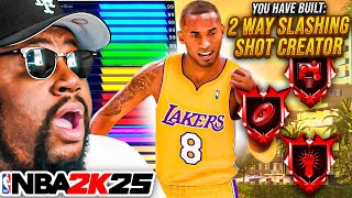 WARNING BEST 2 WAY SLASHING SHOT CREATOR BUILD IN NBA 2K25 66 BEAST [upl. by Levine]