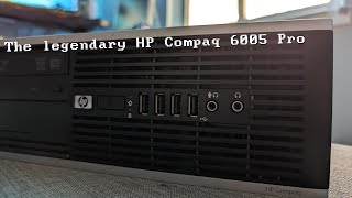 HP Compaq 6005 Pro Review Its this legend [upl. by Lednic]