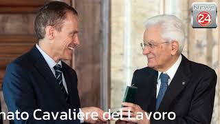 Fabio Ravanelli nominato Cavaliere del Lavoro [upl. by Klarrisa308]