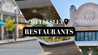 Wellesley Massachusetts Restaurants Living In Wellesley Real Estate [upl. by Ioves]