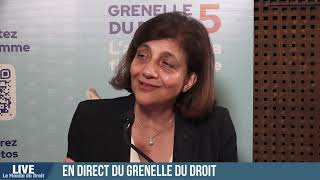 Grenelle du Droit 5  Christiane FéralSchuhl Avocate associée Féral [upl. by Hselin]