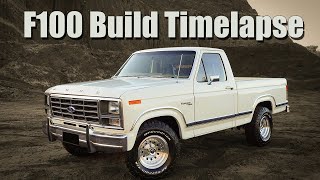 Ford F100 Build Timelapse [upl. by Narah770]