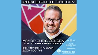 Mayor of Noblesville Chris Jensen Annual State of the City address [upl. by Aon]