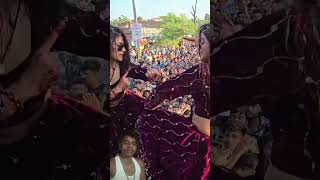 Mohim Manisha stage showviralvideo dance bhojpuri mahimanisha sorts viralvideo [upl. by Adonis]