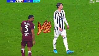 Gleison Bremer vs Vlahovic [upl. by Rauscher82]