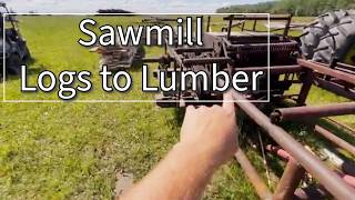 How I Use My Sawmill to Turn Trees Into Lumber [upl. by Pelaga]