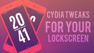 Top 5 Cydia Tweaks For Your Lockscreen  iOS 8 Jailbreak Cydia Tweak [upl. by Grizel43]