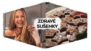 RECEPT NA ZDRAVÉ VÁNOČNÍ SUŠENKY  MÉ VÁNOCE [upl. by Hpeosj185]