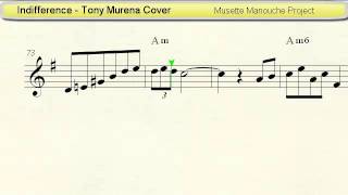 Indifference Tony Murena Cover  Accordion sheet music [upl. by Ashlee570]