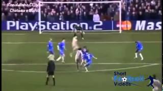 Ronaldinho goal vs Chelsea [upl. by Nonnaer]