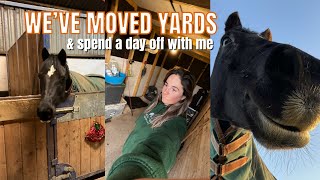 WE’VE MOVED YARDS amp SPEND A DAY OFF WITH ME [upl. by Elbas]