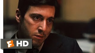 The Godfather 39 Movie CLIP  Killing Sollozzo and McCluskey 1972 HD [upl. by Ylas304]