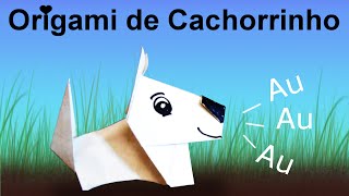 Como fazer Origami de Cachorrinho [upl. by Bryant818]