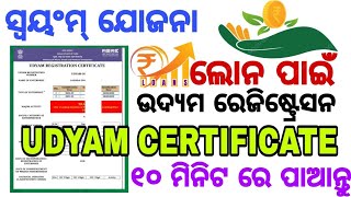 udyam registration online  udyam certificate online apply [upl. by Philbert739]