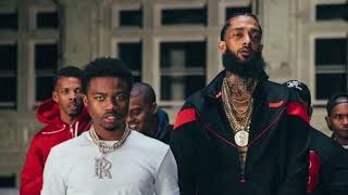 Roddy Ricch Nipsey Hussle Racks In The Middle Melodic RnB Drill Remix [upl. by Salvadore]