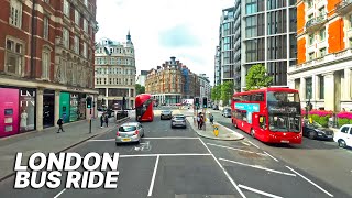 LONDON Bus Ride 🇬🇧  Route 414  A bus journey from Northwest London to Putney Bridge Station 🚌 [upl. by Blackmore700]