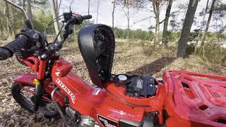 Honda 125 trail first impression [upl. by Mota]