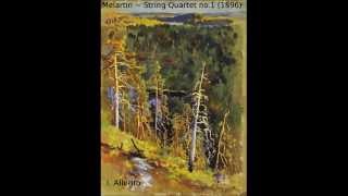 Erkki Melartin String Quartet 1 1896 [upl. by Arbed]