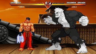 SHIN RYU vs SOLOMON GRUNDY  Highest Level Incredible Epic Fight [upl. by Lussier]